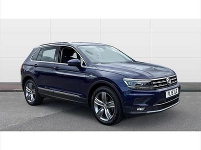 Blue Used 2019 VW Tiguan SEL SUV | £18,625 (Good price)