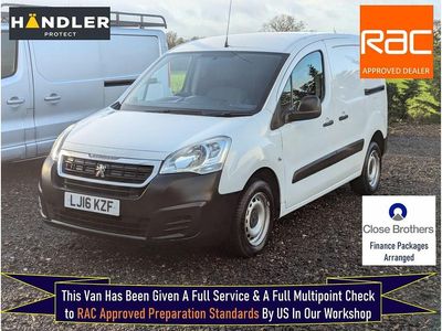 White Used 2025 Peugeot Partner MPV | £6,500