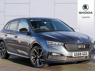 Quartz grey metallic Used 2021 Skoda Scala Monte Carlo Hatchback | £15,190 (Fair price)