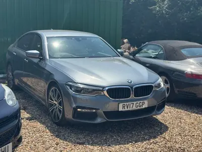 Used BMW 530 M Sport 261 HP (191 kW) 2017 Blue Sedan