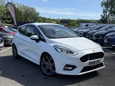 Used Ford Fiesta ST-Line 140 HP (102 kW) 2019 White Hatchback