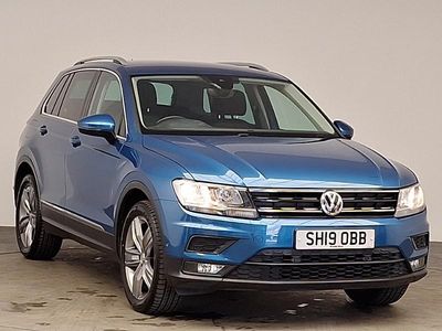 Używany VW Tiguan Match 150 KM (110 kW) 2019 Niebieski SUV