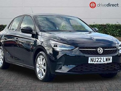 Used Vauxhall Corsa Edition 75 HP (55 kW) 2022 Black Hatchback