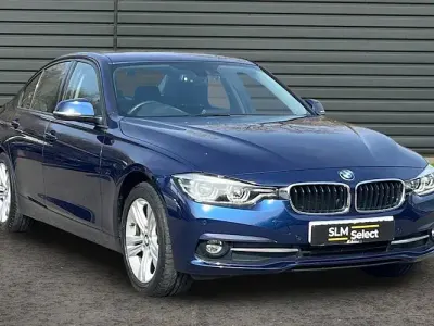 Used BMW 320 Sport Line 190 HP (139 kW) 2018 Blue Sedan