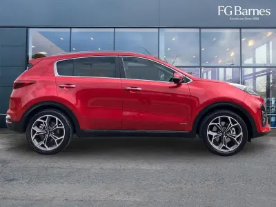 Used Kia Sportage GT-Line 174 HP (127 kW) 2019 Red SUV