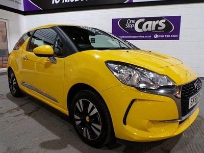 Yellow Used 2016 DS Automobiles DS3 Chic Hatchback | £4,485 (Fair price)