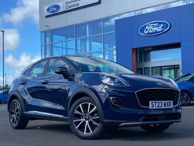 Used Ford Puma Titanium 125 HP (91 kW) 2023 Blue SUV
