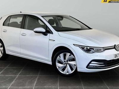 White Used 2022 VW Golf VIII Style Hatchback | £18,195 (Fair price)