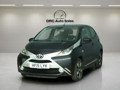 Used Toyota Aygo X-clusiv 67 HP (49 kW) 2015 Black Hatchback