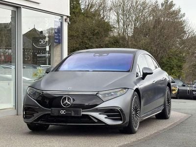 Grey Used 2022 Mercedes EQS450+ AMG Line Premium Plus Sedan | £45,990 (Good price)
