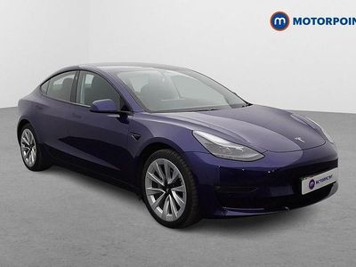 Blue Used 2022 Tesla Model 3 Long Range AWD Sedan | £21,249 (Fair price)