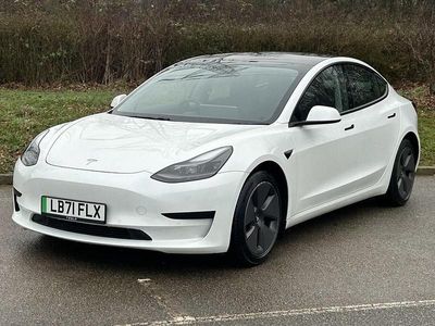 Used Tesla Model 3 Standard Range 366 kW (498 HP) 2021 White Sedan
