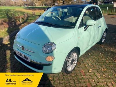 Used Fiat 500 Lounge 69 HP (50 kW) 2014 Green Hatchback
