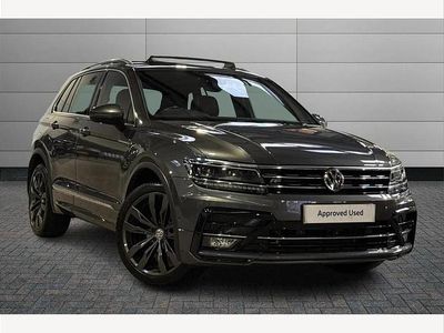 Indium grey Used 2020 VW Tiguan R-line SUV | £18,791 (Good price)
