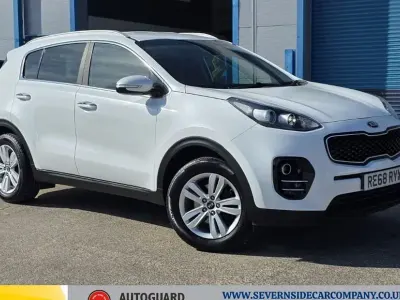 Used Kia Sportage 130 HP (95 kW) 2018 White SUV