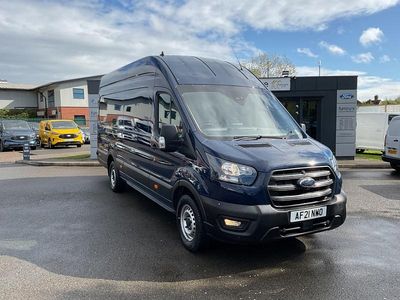 Used Ford Transit 170 HP (125 kW) 2021 Blue