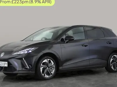 Used MG MG4 EV Trophy 150 kW (204 HP) 2023 Black Hatchback