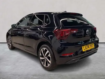 Used VW Polo Match 95 HP (69 kW) 2025 Black Hatchback