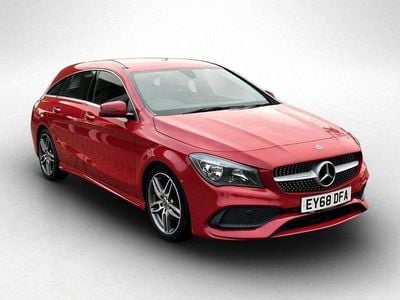 Red Used 2018 Mercedes CLA180 AMG line Sedan | £11,500 (Fair price)