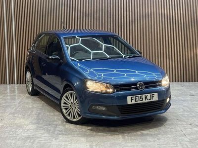 Begagnad VW Polo BlueGT 2015 Blå Halvkombi