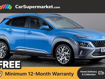 Used Hyundai Kona Premium 141 HP (103 kW) 2022 Blue SUV