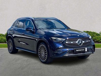 Used Mercedes GLC300e AMG Line Premium Plus 280 HP (205 kW) 2024 Blue Estate