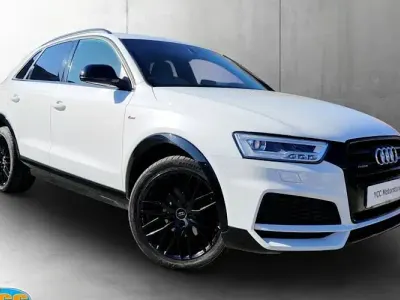 Usado Audi Q3 Black Edition 150 HP (110 kW) 2018 Branco SUV