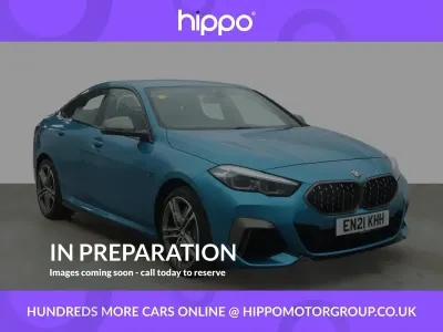 Used BMW M235 Comfort Edition 306 HP (225 kW) 2021 Blue Coupe