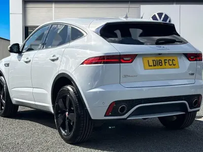 Used Jaguar E-Pace R-Dynamic 180 HP (132 kW) 2018 White SUV