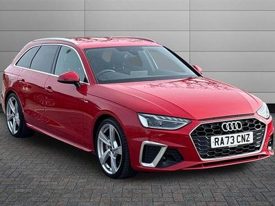 Used Audi A4 S-Line 204 HP (150 kW) 2024 Red Estate