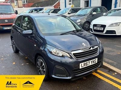 Used Peugeot 108 Active 2017 Blue Hatchback