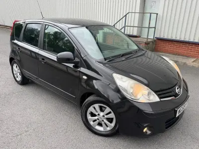 Używany Nissan Note Acenta 110 KM (80 kW) 2009 Czarny Hatchback