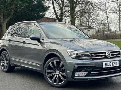 Grey Used 2016 VW Tiguan R-line SUV | £13,995 (Fair price)