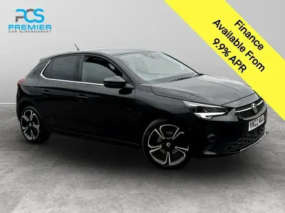 Used Vauxhall Corsa Edition 98 HP (72 kW) 2022 Black Hatchback