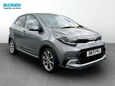 Used Kia Picanto X-Line 66 HP (48 kW) 2022 Grey Hatchback