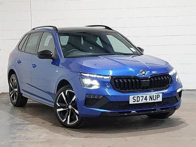 Used Skoda Kamiq Monte Carlo 116 HP (85 kW) 2024 Blue SUV