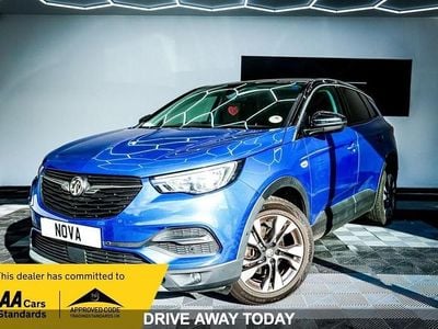 Used Vauxhall Grandland X Sport 130 HP (95 kW) 2019 Blue SUV