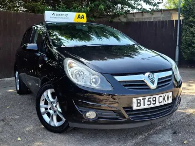 Used Vauxhall Corsa 2010 Black Hatchback