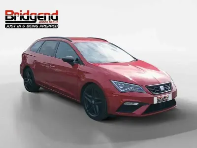 Used Seat Leon Black Edition 2020 Red Estate