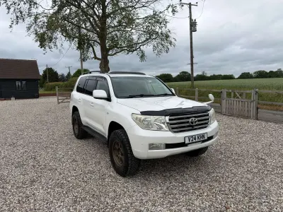 Used Toyota Land Cruiser 2008 White SUV