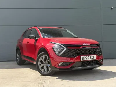 Used Kia Sportage GT-Line 136 HP (100 kW) 2022 Red SUV