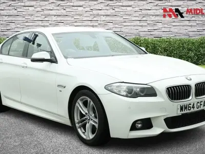 Used BMW 520 M Sport 2014 White Sedan