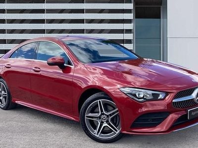 Used Mercedes CLA250e AMG Line Premium 218 HP (160 kW) 2022 Red Sedan