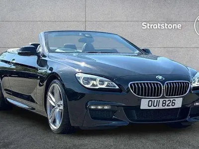 Used BMW 640 Cabriolet M Sport 313 HP (230 kW) 2016 Black Cabriolet