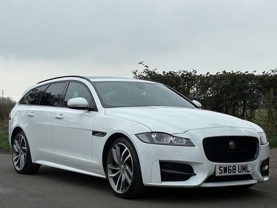 Used Jaguar XF R-Sport 2018 White Estate