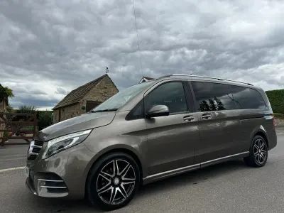 Used Mercedes V250 AMG line 187 HP (137 kW) 2017 Grey MPV