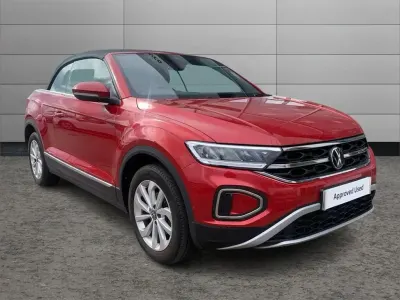 Usado VW T-Roc Cabriolet Style 150 CV (110 kW) 2022 Rojo Descapotable