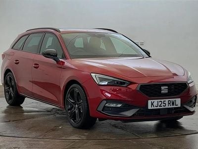 Red New 2025 Seat Leon Black Edition Estate | £23,750 (Fair price)