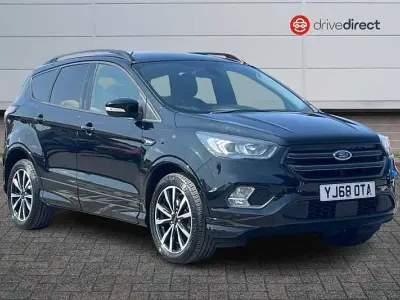 Used Ford Kuga ST-Line 120 HP (88 kW) 2018 Black SUV