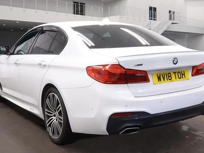White Used 2018 BMW 520 M Sport Sedan | £15,990 (Fair price)
